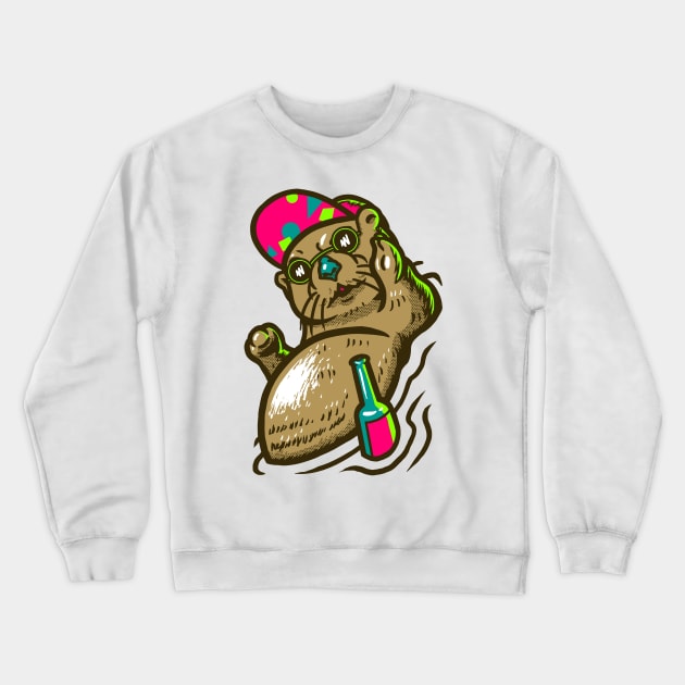 Otter No. 12 Crewneck Sweatshirt by wehkid